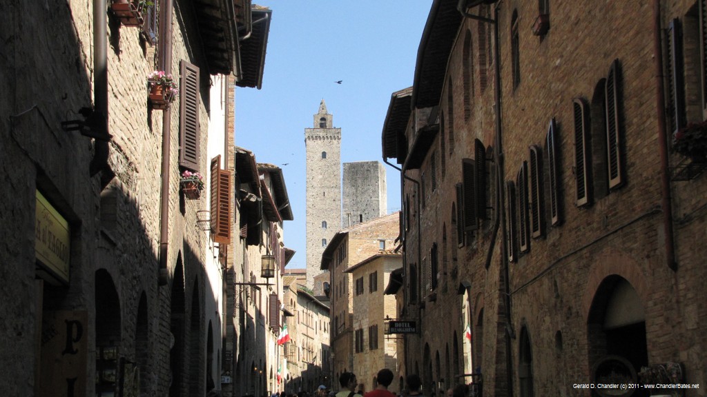 San Gimignano Main Street